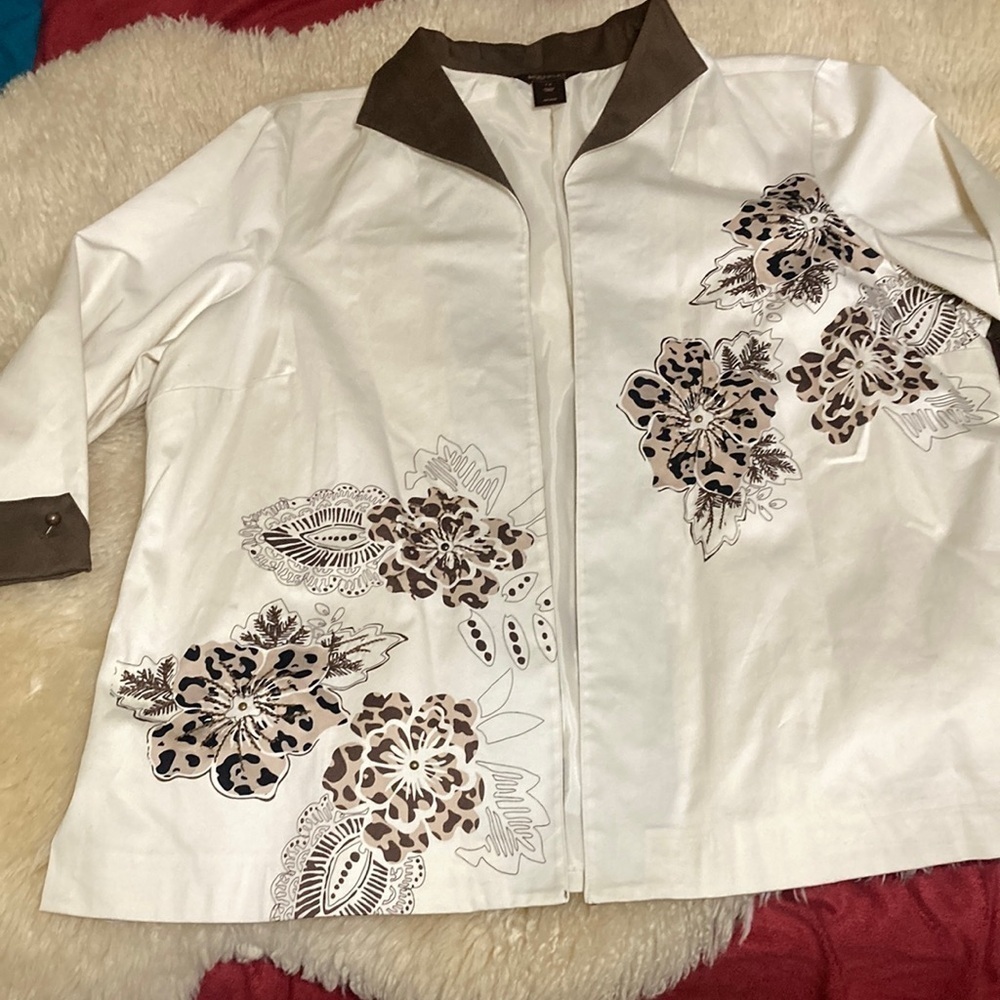 Floral Print Women's Jacket